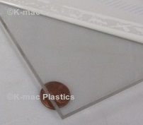 1/4" Thick Polycarbonate Abrasion Resistant Sheets
