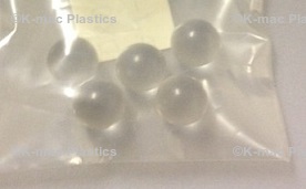 1/2" Diameter Polycarbonate Balls