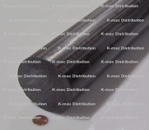 3.0 Diameter Black Polycarbonate Rod