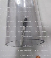 5 1/4 x 4 3/4 Polycarbonate Clear Round Tubes